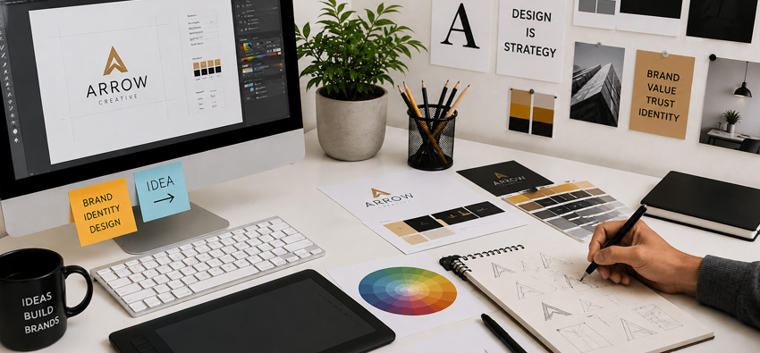 Graphic design and branding services by PixelPro